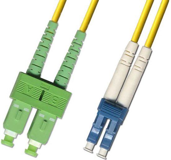 MicroConnect Fiber Patch Cable - 2 m - Yellow