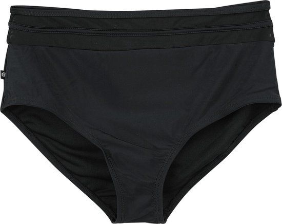 Black Premium by EMP Zwart bikinibroekje met hoge taille - Dames - L