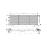 Valeo Radiateur 701574 | Compatibel met: JEEP CHEROKEE