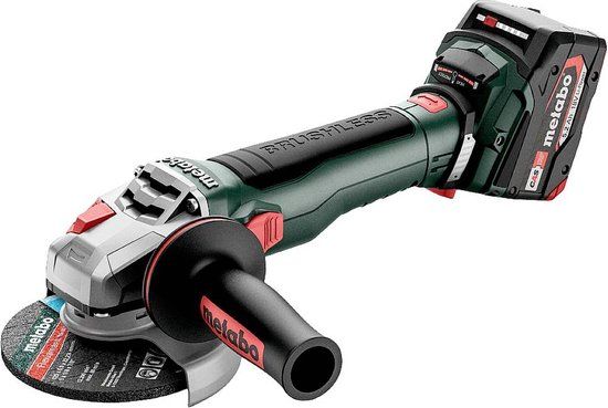 Metabo WB 18 LT BL 11-125 Quick 18V Li-Ion Accu-slijper set (2x 5.2Ah)