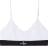 Calvin Klein Underwear Gestreept Spacer BH Zonder Beugel Lichte Ondersteuning Zonder Voorgevormde Cup Zonder Sluiting Polyester/Elastaan Maat S