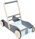 Roba Loopwagen Nijntje Junior - Hout - Grijs/Mint - 56 x 29 x 45 cm