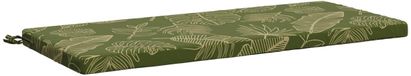 vidaXL - Bankkussen - SOEST - 100% Polyester - Blad Design - 110 x 50 x 5 cm