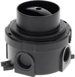Wiska COMBI 304 SWITCH RS/6-1 BK Draaischakelaar