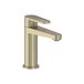 MAY Icecat Wastafelmengkraan MAY Forma Opbouw Model S Geborsteld Mat Goud PVD