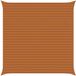 vidaXL Zonneschaduw 6 x 6 m Oranje en bruin