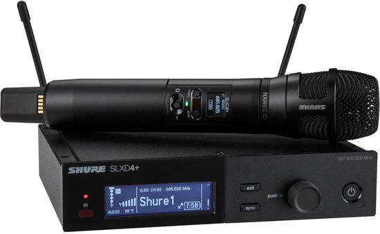 Shure SLXD24+ /N8C-K55 draadloos handheld systeem met Nexadyne 8/C (606-694 MHz)