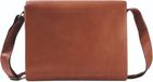 HAROLD'S Leren business tas schoudertas Campo Messengerbag Cognac Lichtbruin