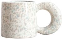 Homla MORNE Spotted Grey Mug, 300 ml