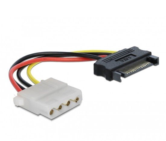 Cablexpert SATA (m) - Molex (v) adapter - 0,10 meter