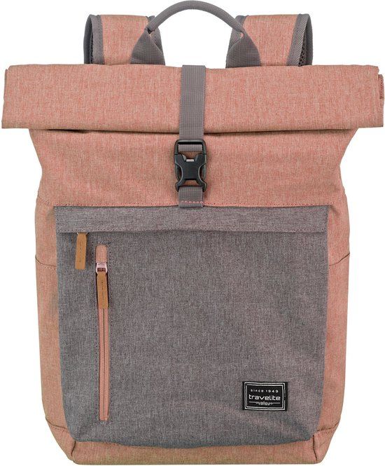 Travelite Basics Rollup Backpack Bordeaux