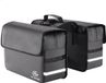 AG Dubbele Fietstas - 49 Liter - Zwart - Waterafstotend - 100% Polyester