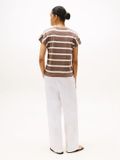 Tommy Hilfiger Dames T-shirt Katoen Korte Mouw L Herfst/Winter 2025
