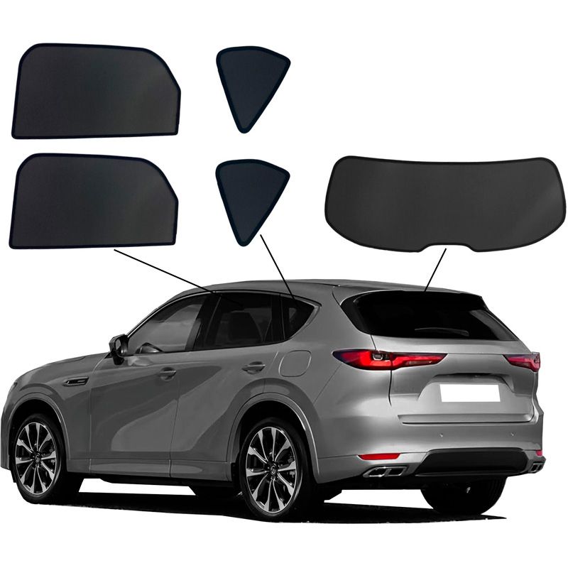 SunClip Zicht- & Zonwering passend voor Mazda CX-60 (KH) 2022-