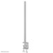 Newstar Tube d'extension pour support de bureau FPMA-D935POLE Argent