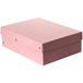 Originele FALKEN PureBox pastel. Made in Germany. 100 mm hoog DIN A4 roze. Opbergdoos met deksel van stevig karton Vegan geschenkdoos transportdoos doos doos multifunctionele doos