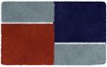 ENEMA badmat 60x100 cm rood-blauw