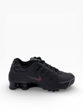 Nike Shox NZ Heren Sneakers Zwart/Rood Maat 41