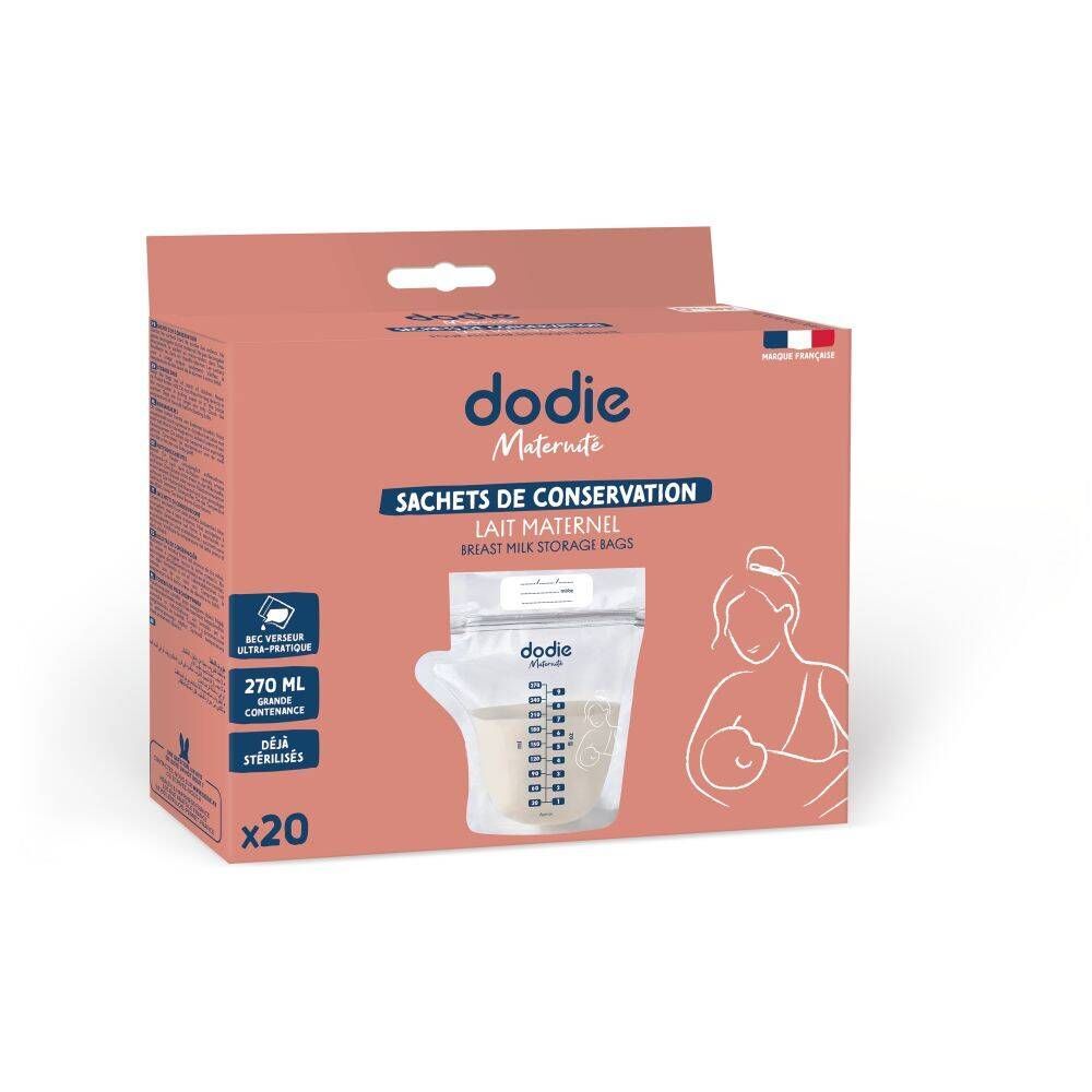 Dodie® Dodie® Bewaarzakjes Moedermelk 20 stuks