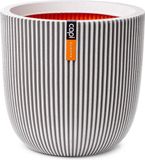 Capi Europe Bloempot bol Groove NL - 35x34 cm - Ivoor