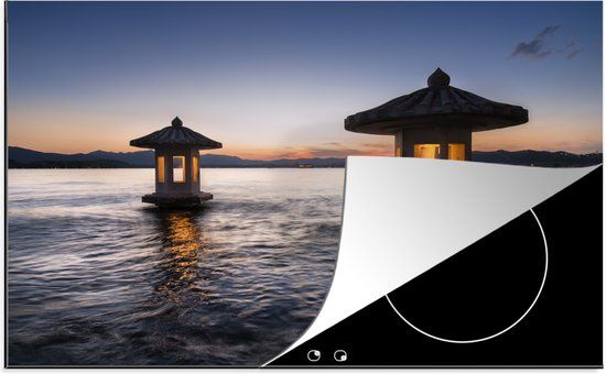 KitchenYeah® Inductie beschermer 77x51 cm - West Lake - Inductie kookplaat accessoire