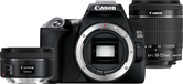 Canon EOS 250D SLR Camera Kit - 24.1MP, CMOS, 6000 x 4000 Pixels - Black