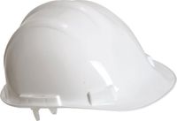 Portwest Ralawise Set van 3x stuks veiligheidshelmen/bouwhelmen hoofdbescherming wit verstelbaar 55-62 cm