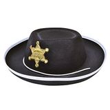 Bristol Novelty BH206 Cowboy Vilt Hoed Kinderen Zwart, Unisex-Volwassene, One Size