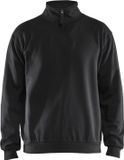 Blåkläder Sweatshirt met halve rits 3587-1169 - Zwart - L