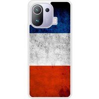 Drapeau france Verstevigd hoesje met sublimatie bedrukking, compatibel met Xiaomi Mi 11