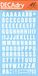 Apli DDB12F - witte hoofdletters - 12 mm - 117 tekens