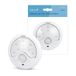 Garza Power infrarood bewegingsmelder met LED-licht, draagbaar, detectiehoek 120°, wit