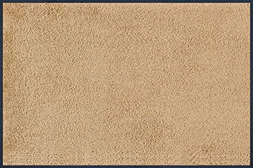 Wash+Dry Deurmat Sahara 60 x 90 cm - Beige - Binnen & Buiten - Wasbaar