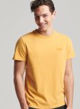Superdry Vintage Logo Emb Tee Heren T-shirt - Geel - Maat XL