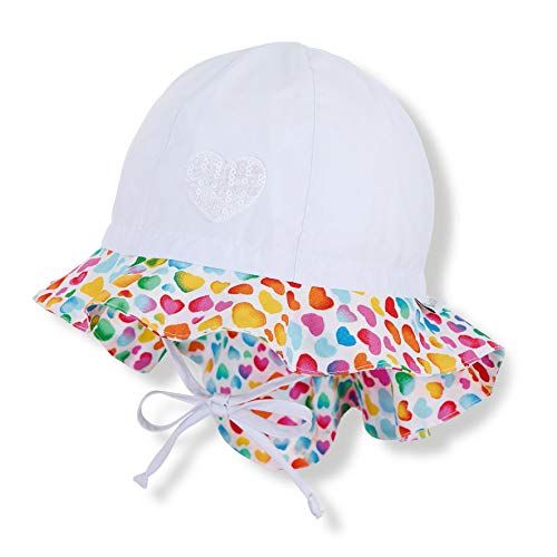 Sterntaler Baby - Meisjes Honkbalpet - Wit - Maat 43