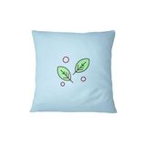 Bona Basics Decoratieve kussenhoes Lichtblauw 60x60 cm