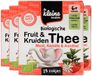 De Kleine Keuken Bio Thee 6+m Munt Kamille Aardbei 4x 19,5 gr