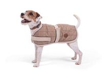 Petface Tan Tweed Hondenjas, 45 cm
