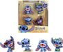 Jada Toys Set de figurines Stitch, 4 pièces, 6cm, métal, Disney
