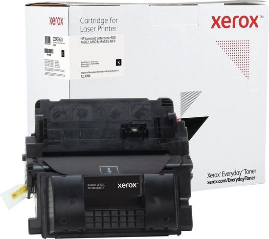 Compatible Xerox 006R03633 Black Toner | Replaces HP 90X (CE390X)