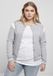 Urban Classics Organic Inset College Jacket Dames L Grijs