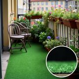 Meadow Tapis d'herbe 100x150 cm "Meadow", Vert, Polypropylène