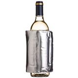 BarCraft Geïsoleerde wijnkoeler voor één fles, zilveren afwerking