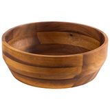 APS 795 schaal -ACACIA- van acaciahout voor snacks, fruit, salade & co, 25 cm x 8,50 cm