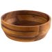 APS 795 schaal -ACACIA- van acaciahout voor snacks, fruit, salade & co, 25 cm x 8,50 cm