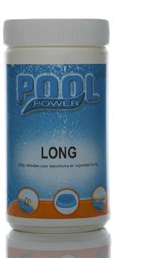 Pool Power Long 200 gr. 1 kg - Desinfectiemiddel voor Zwembaden