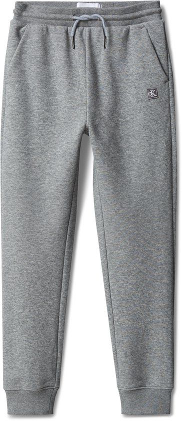 Calvin Klein Kids Joggingbroek Katoen/Polyester Unisex Maat 16 Grijs