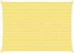 vidaXL Zonneschaduw Geel en Wit 5 x 7 m 100% Polyester Oxford