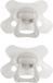 Difrax Fopspeen Dental - 18+ Maanden - Wit - 2 Stuks