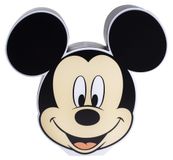 Veilleuse Mickey Mouse, 17 cm, LED, avec commande tactile, fonctionne sur piles